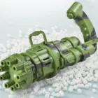 Электрическая пузырчатая машина, черная, золотая, Золотая пузырчатая пушка, Детская Автоматическая пузырчатая игрушка, пистолет с вентилятором, комбинированная функция