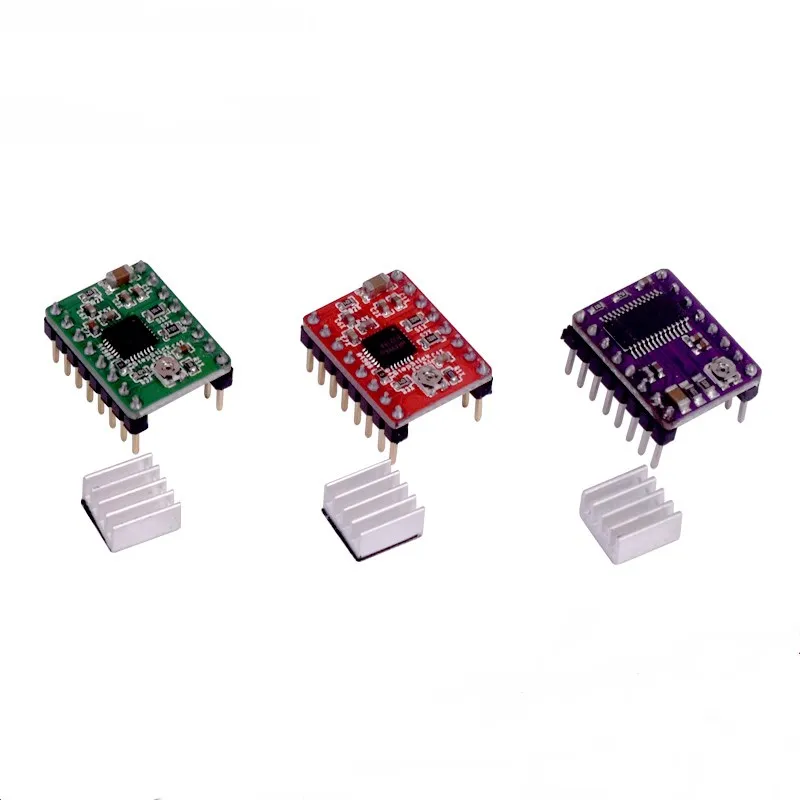 Запчасти для 3D принтера StepStick A4988 DRV8825 драйвер шагового двигателя с радиатором Reprap