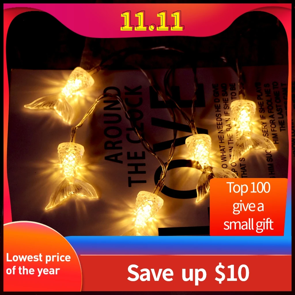 10 светодиодов Тыква светодиодные гирлянды висящая сказочные огни Хэллоуин