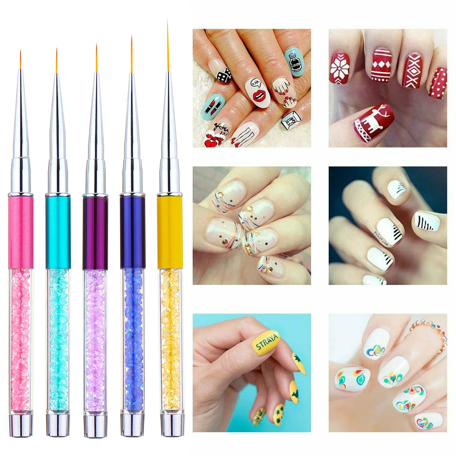 Новый лайнер для дизайна ногтей кисть рисования ручка сделай сам УФ-гель
