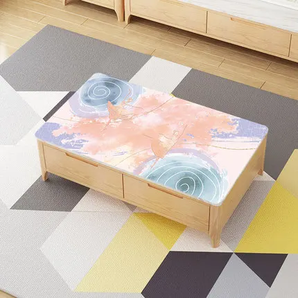 Скатерть из мягкого стекла водостойкая Пылезащитная нескользящая 2021