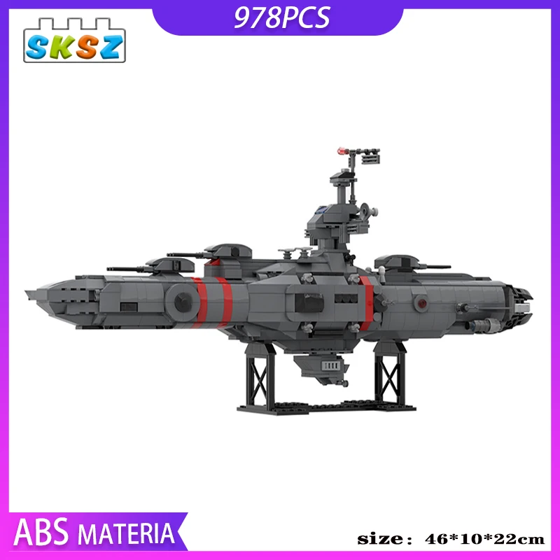 

DIY Building Blocks Toy Star Series Movie Space Blazers Space Battleship Yamato Creative Bricks Kids Educational Toys gifts