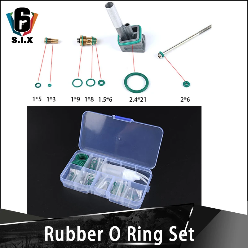 Для GBB Glock Kublai P1 журнал флюоровое резиновое уплотнительное кольцо набор водные