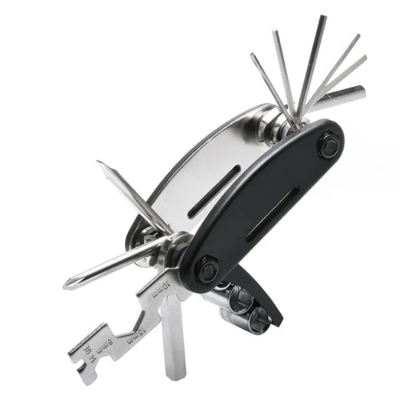 

16 in 1 Multi Repair Ferramenta Kit MTB Spoke Wrench Screwdriver Cycling Bicycle Tire Repair Maintenance Tools Sets