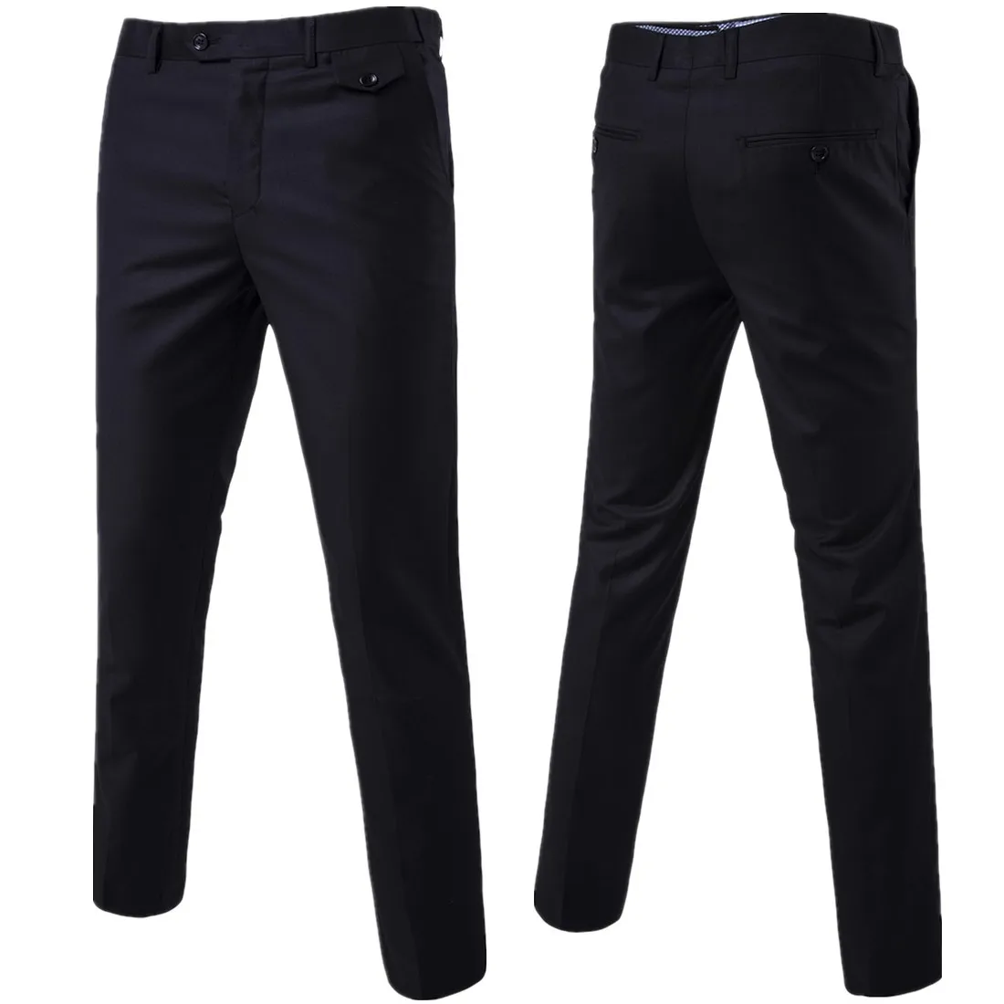 2020 618 Slim Fit Летние тонкие мужские повседневные деловые формальные Костюмные брюки