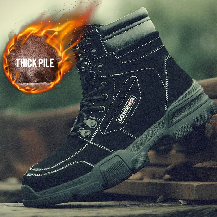 OSCO/мужские ботинки из натуральной кожи сезон осень зима ботильоны модная обувь