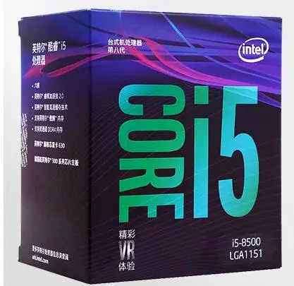 Original new Intel PC computer Core i5 8 series I5 8500 I5-8500 Boxed Processor CPU LGA1151 14nm Six-Core free shipping | Компьютеры и