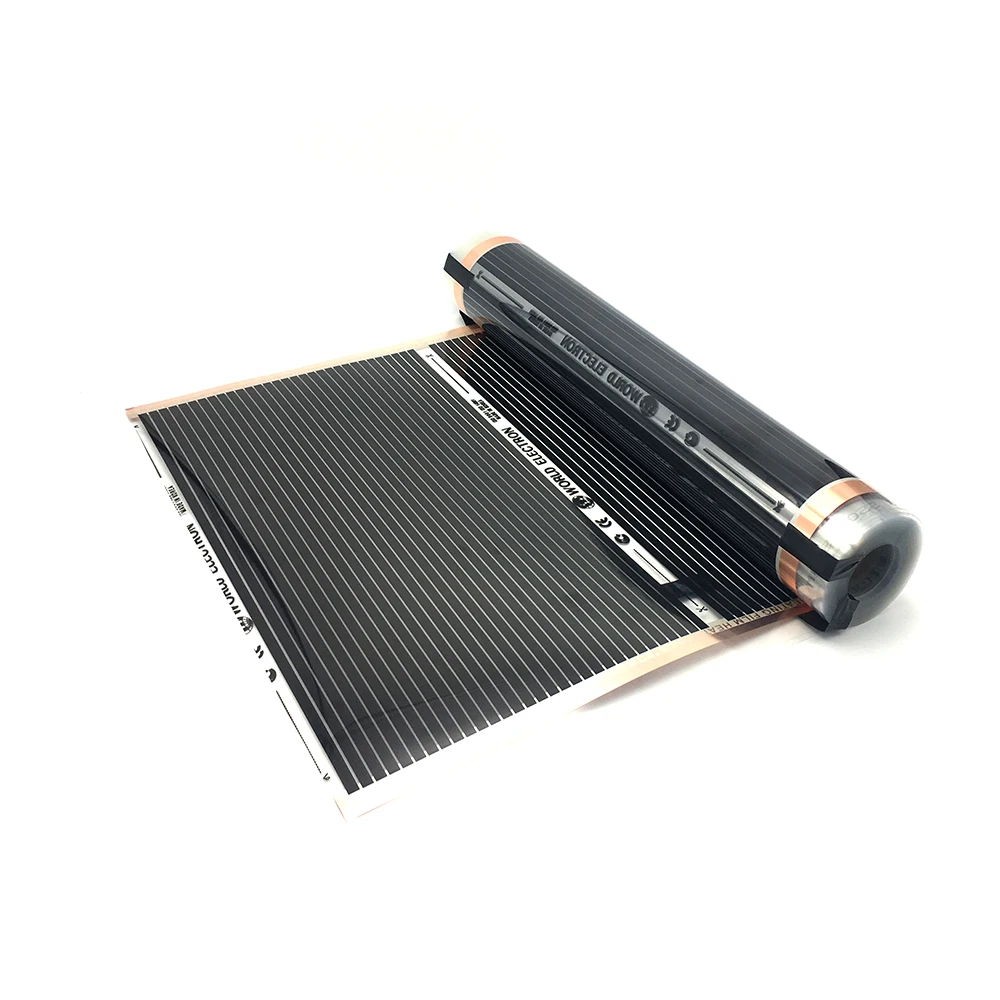 100m2 AC220V Infrared Underfloor Heating Film 1mX100m 220w/m2 Warm Floor Mat | Обустройство дома