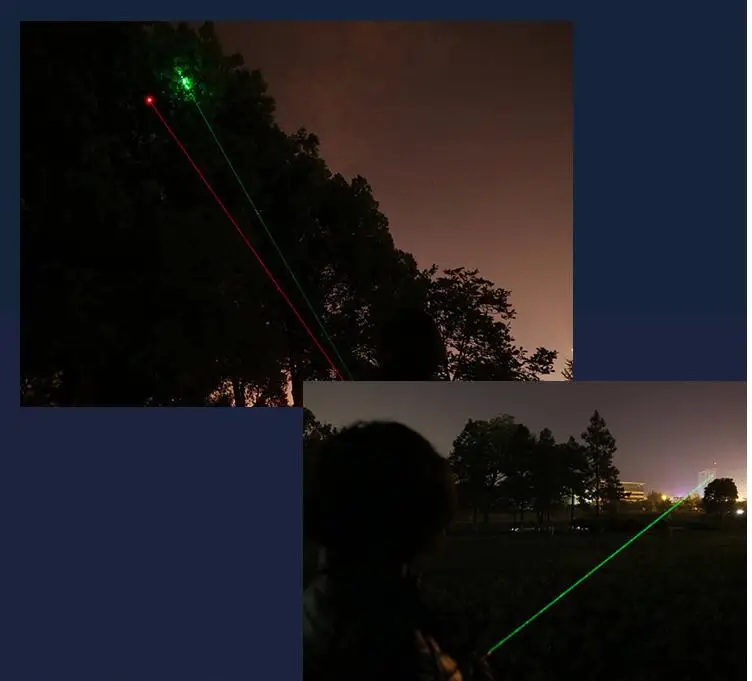 Тактический красный/зеленый лазерный прицел с креплением 20 мм/11 мм рельсовые