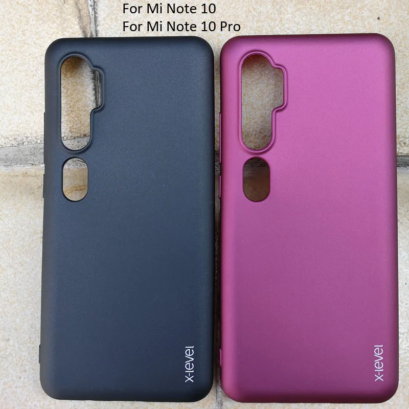 Мягкий силиконовый чехол X-Level для Xiaomi Mi 10 Mi10 Pro X Ультратонкий матовый защитный из