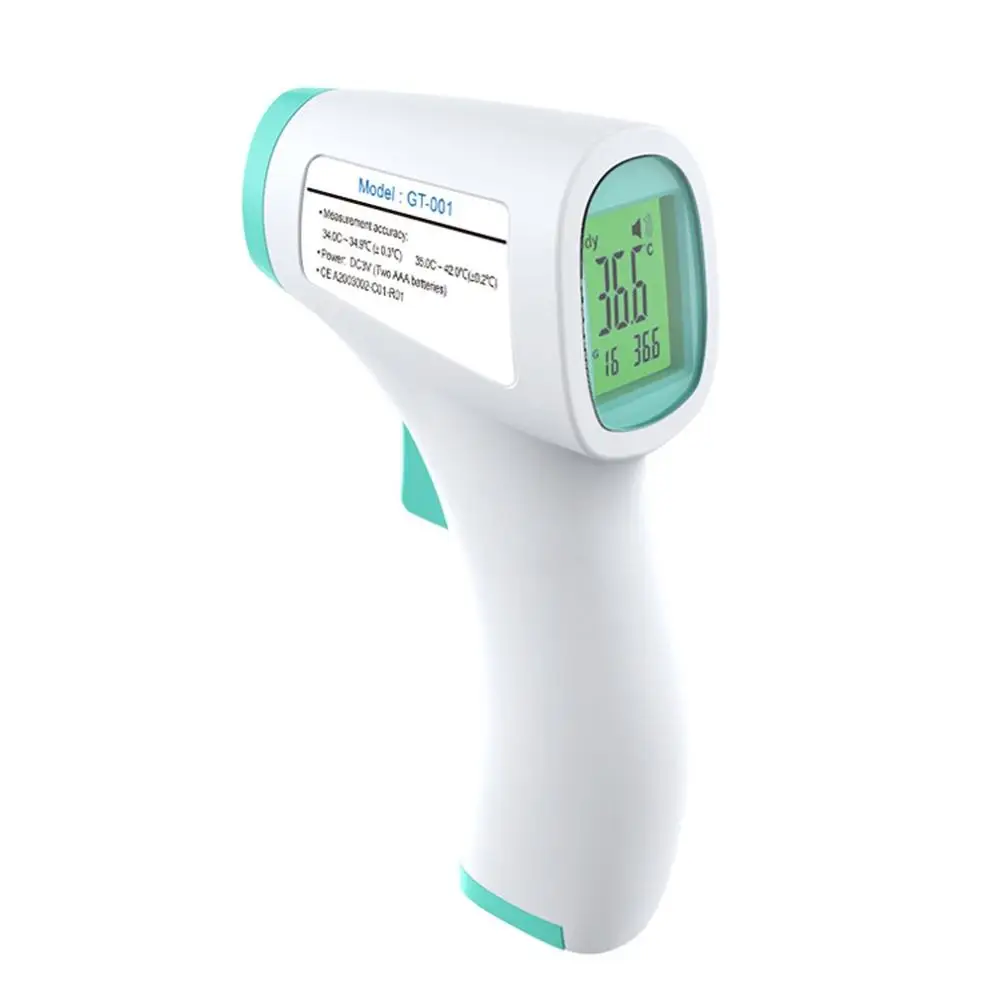 

Fever Body Thermometer Forehead Non-contact Infrared Thermometer with Lcd Display Digital Thermometers for Adults and Babies