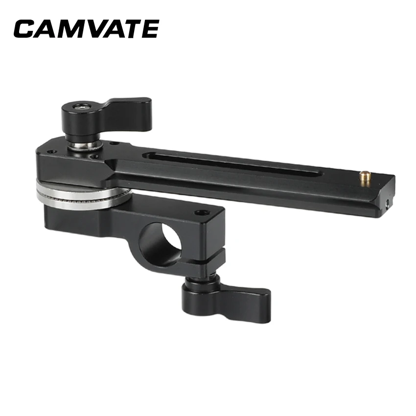 CAMVATE 120 мм НАТО рельсы с 15 одиночным зажимом и ARRI розетки M6 крепление для SlideMount/