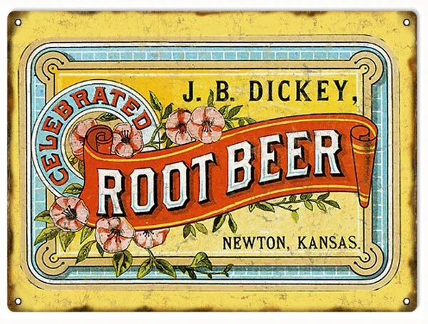 

Country Pride J. B. Dickey Root Beer Classic Tin Sign