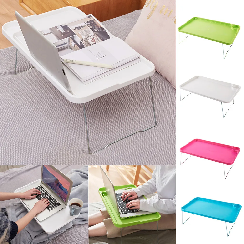 Стол компьютерный складной для кровати многофункциональный эргономичный столик