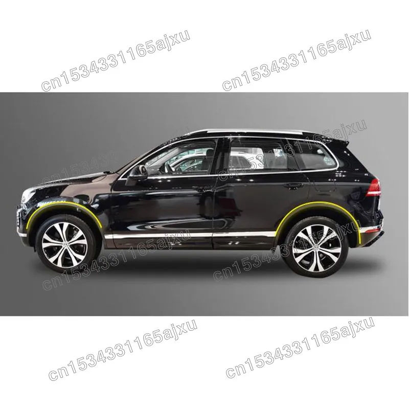 Колесные накладки для VW Volkswagen Touareg 2011 2012 2013 2014 2015 на крылья автомобиля пластиковая