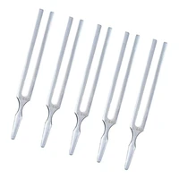 standard 440hz a instrument tuner metal tuning fork for guitar pack of 5