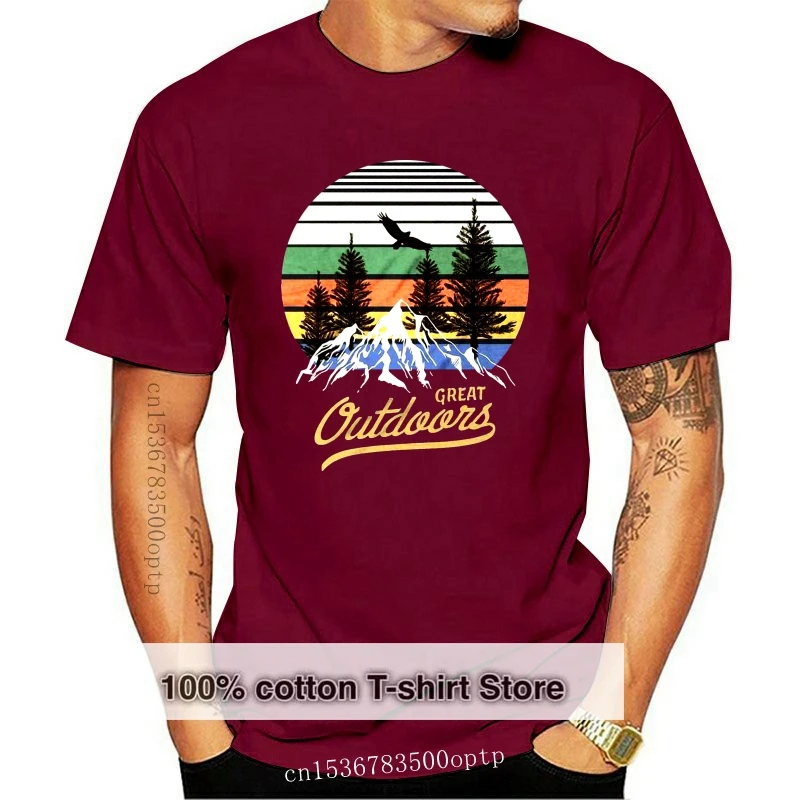 

Outdoor T Shirt Mountains Graphic Hiking Men Nature Tree Camping Shirt Newest 2019 Men Fashion O-Neck Brand Men'S Tee Shirts