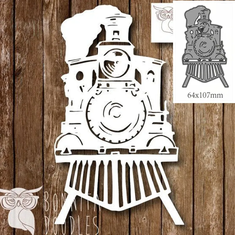 

Пресс-формы для резки металла, форма для украшения поезда, для скрапбукинга, бумаги, рукоделия, ножа, лезвия, перфоратор, трафареты