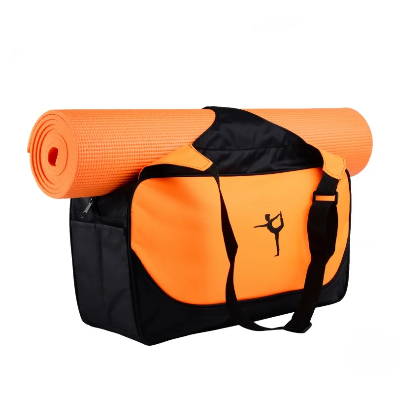 Waterproof Mutifunctional Nylon Outdoor Male Sport Bag Fitness Shoulder Gym Bag Training Female Yoga Duffel Bag Not Mat