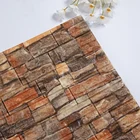 3D наклейки на стену для гостиной, декоративные водонепроницаемые панели из пены, самоклеящиеся обои сделай сам для дома, ванной, кухни, тисненые наклейки