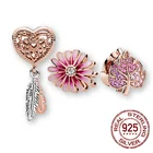 Женский браслет листья из серебра 925 пробы