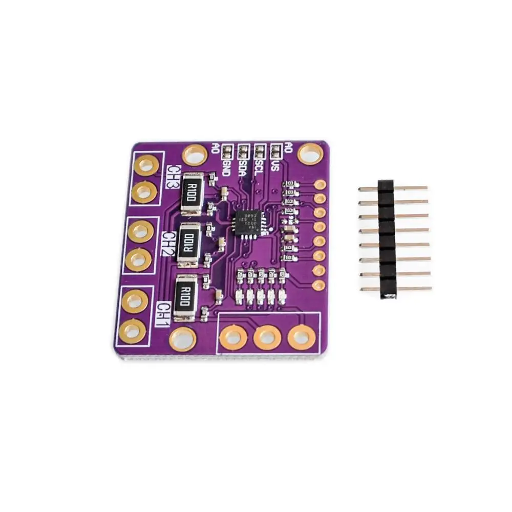 I2C SMBUS INA3221 трехканальный шунт тока питания монитор напряжения сенсорного модуля
