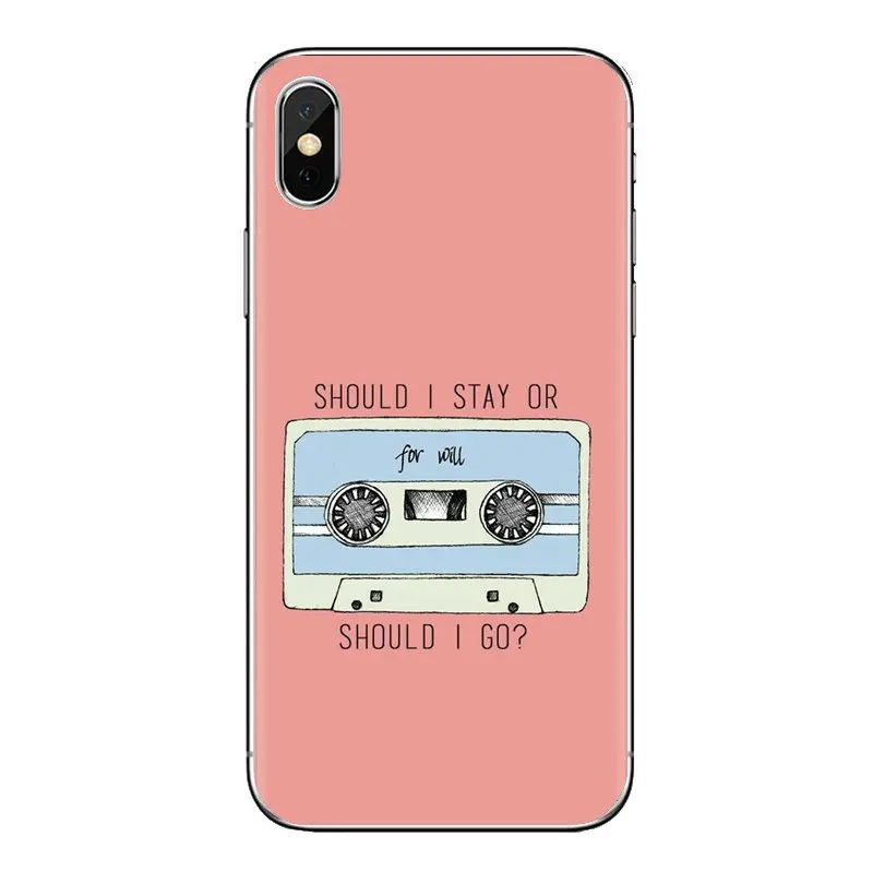 For Huawei G7 G8 P7 P8 P9 Lite Honor 4C 5X 5C 6X Mate 7 8 9 Y3 Y5 Y6 II 2 Pro 2017 TPU Cases should i stay or go Stranger Things |