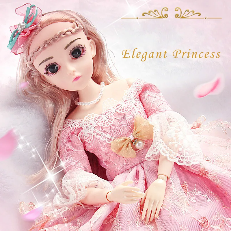 60 см супер большой набор кукол принцессы большая подарочная коробка игрушка для