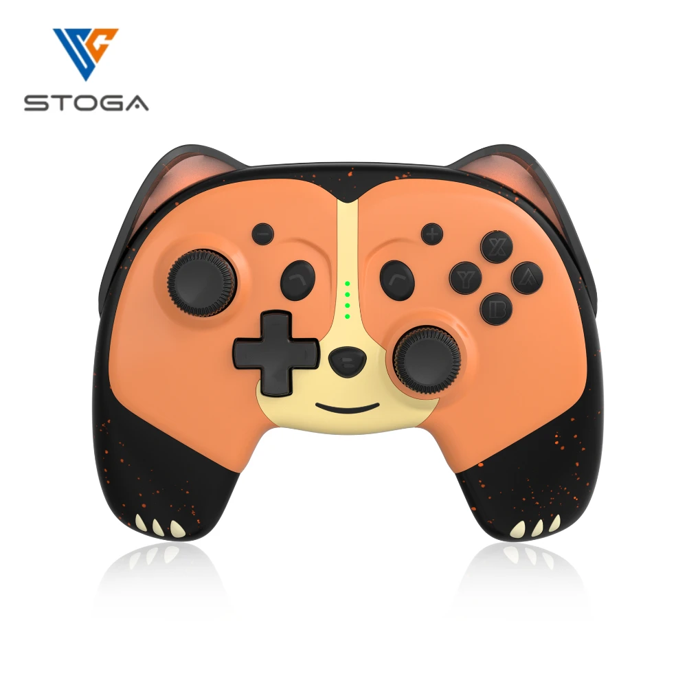 

Stoga Wireless Bluetooth Dog Bear Gamepad Joystick Console Remote Controller Pro Wake Up Gamepads For Nintendo Switch Windows PC