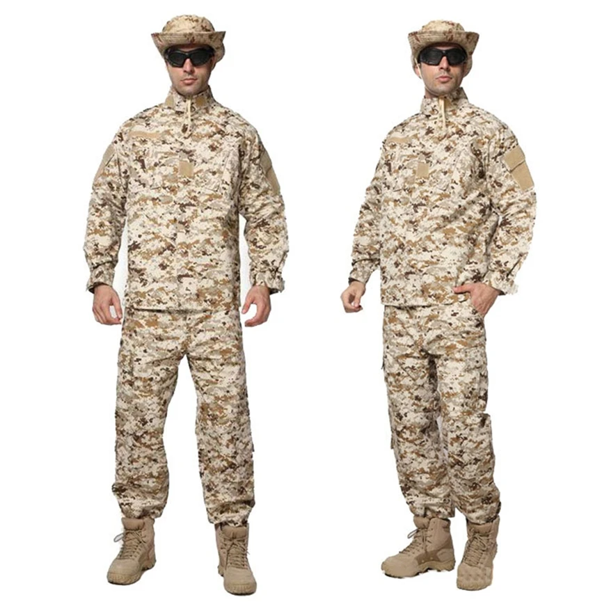

Militar Uniform Army 10Color New Men Tactical Military Soldier Outdoor Combat ACU Camouflage Special Clothes Pant Maxi XS~2XL