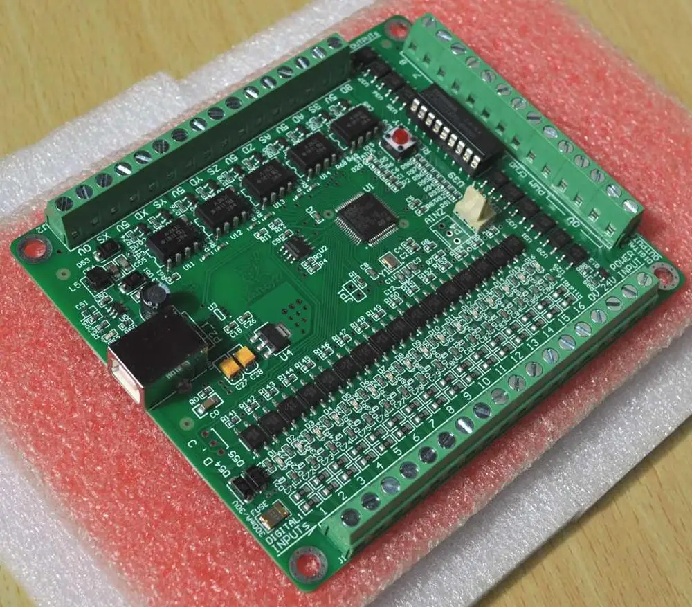 Плата интерфейса USB 3 axis Mach3 (NPN) работает с Mach3. Импульсный двигатель 500 кГц|controller