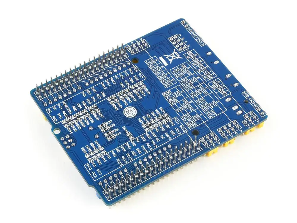 XNUCLEO-F103RB STM32 макетная плата STM32F103RBT6 ARM Cortex M4 поставляется с ST LINK V2 совместима