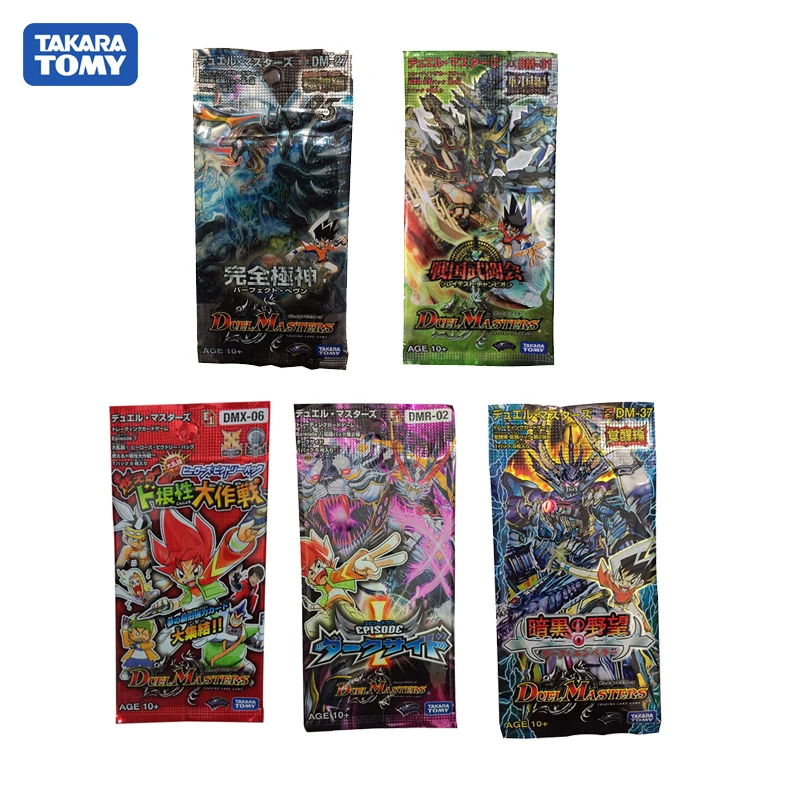 Takara Tomy Crads Duel Masters Card 5 шт./пакет чехол для рабочего стола флэш коллекционная карточка игры 3D коллекции детские игрушки - Цвет: 25pcs 5bag