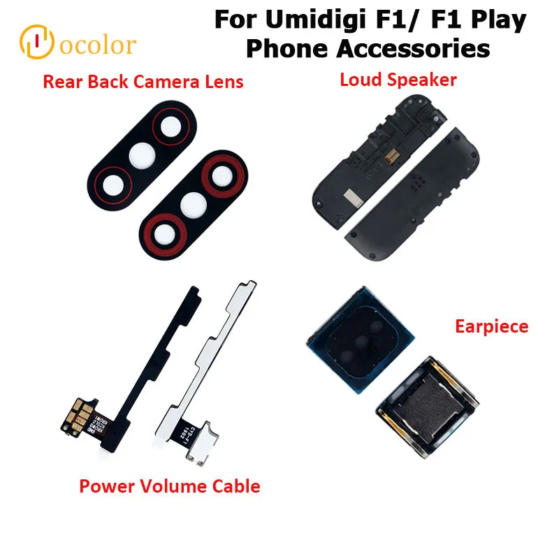 Ocolor для UMI Umidigi F1 громкий динамик наушник мощность объемный кабель сборка Play