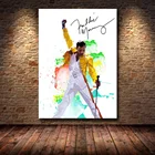 Абстрактная картина Freddie Mercury в богемном стиле Rhapsody, Постер и принты на стену, абстрактный декоративный домашний декор