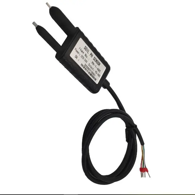 

5-24V DC RS485 Agricultural greenhouse 0-2V 0-5V 4-20mA Soil pH sensor pH meter detector