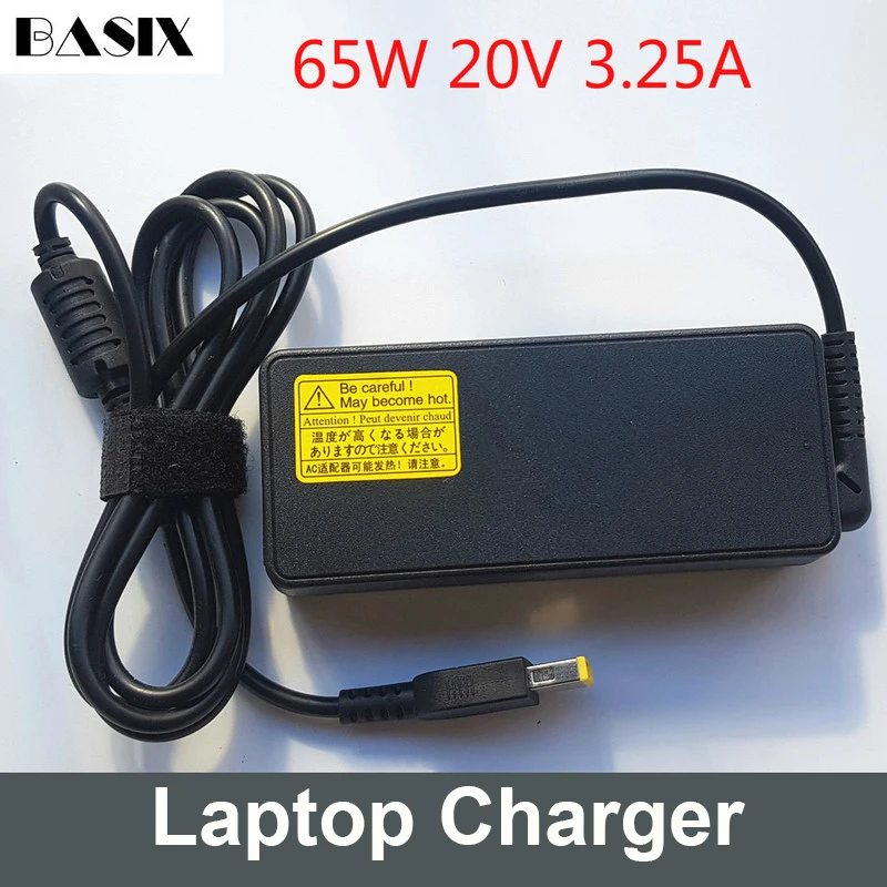 Зарядное устройство Basix 65 Вт 20 в 3 25 А Usb интерфейс адаптер переменного тока для Lenovo
