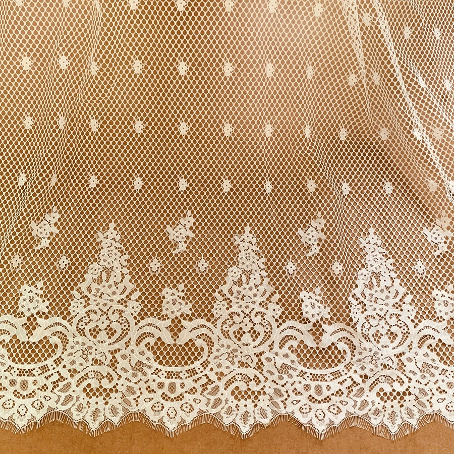 

Женская одежда, шитье в горошек, кружевное платье для девушек, эксклюзивное кружево «сделай сам», фотоматериал 1 шт. 150x300 см