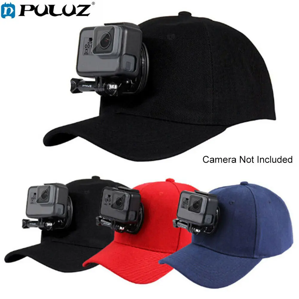Оригинальная бейсболка PULUZ PU195 Кепка от солнца регулируемая задняя часть с J-Hook