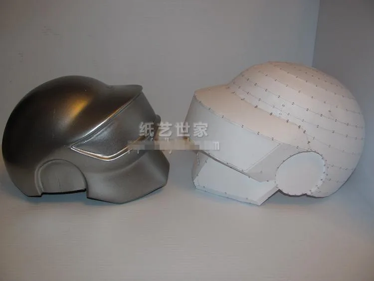 3D Бумага модель шлем Daft Punk маска 1:1 носимых Косплэй DIY ручной работы игрушки для