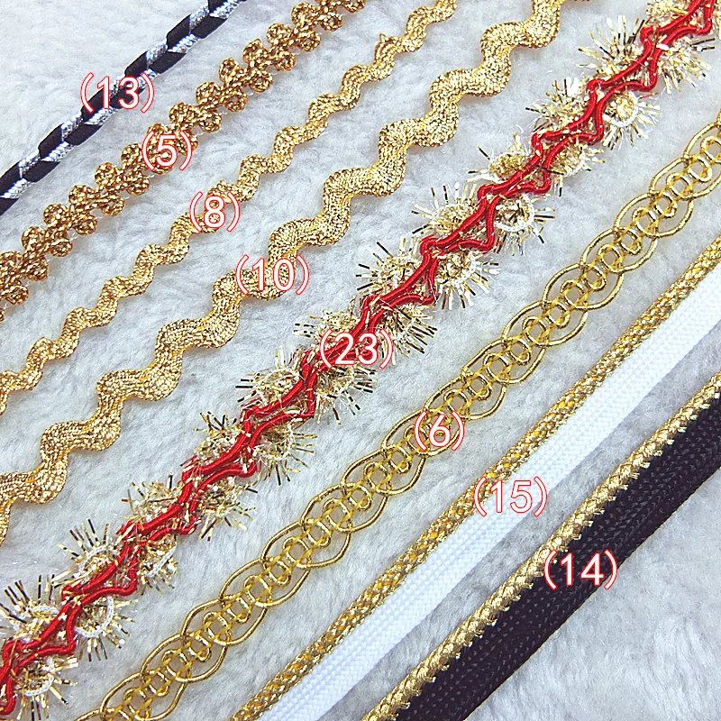 Новейшая Высококачественная лента серебристая золотистая кружевная ткань гипюр