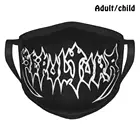 Sepultura классический логотип, лучший подарок, Забавный принт, многоразовая маска для лица, Sepultura Band Logo Classic Thrash Metal Death Max