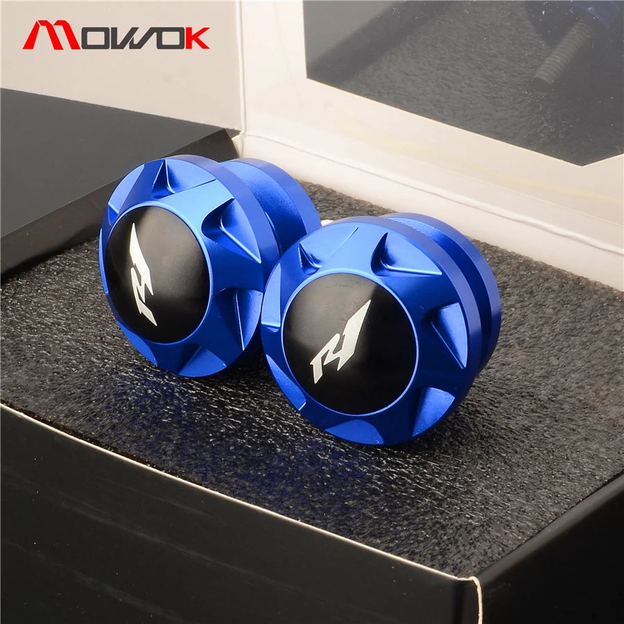 For Yamaha R1 YZFR1 YZF-R1 1998-2017 2015 2016 Motorcycle Frame sliders Aluminum Swing Arm Swingarm Spools Scews | Автомобили и