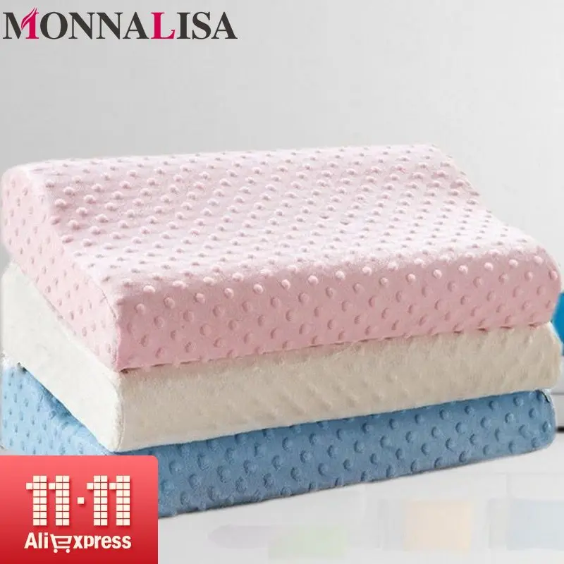 Ортопедическая подушка из пены с эффектом памяти латексная для шеи мягкая