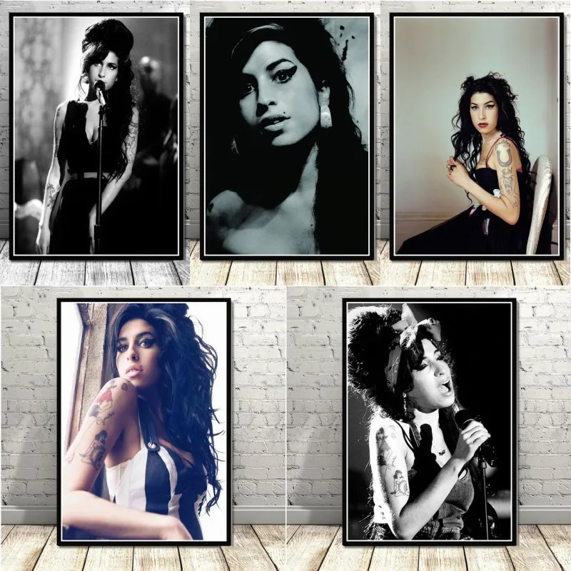 Картина маслом на холсте Amy Winehouse музыка певец звезда поп-постер принты для женщин