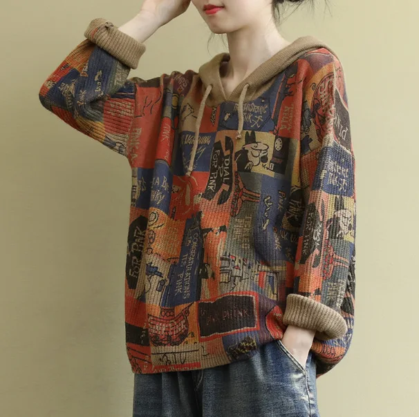 Женский свитер осенне-зимние свободные пуловеры больших размеров новинка 2019