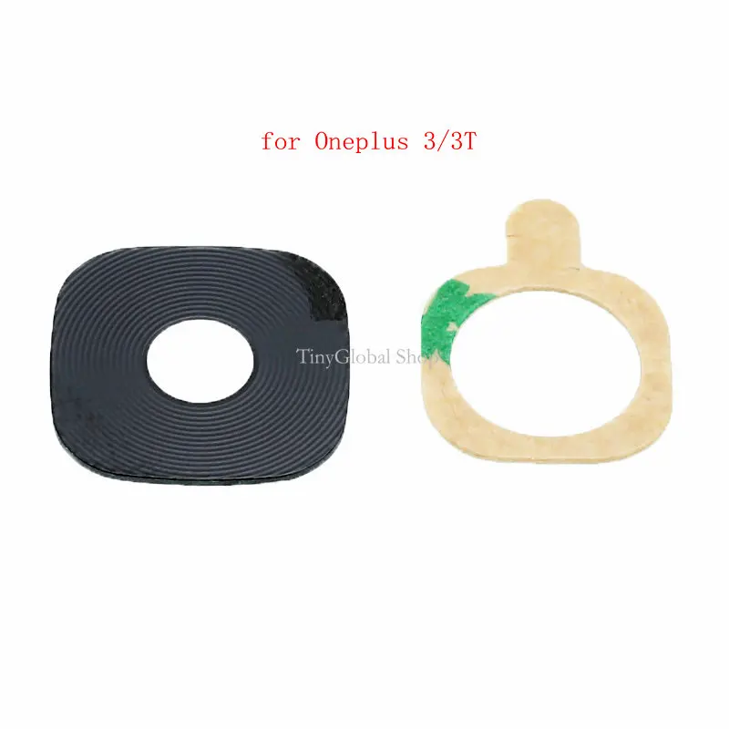 

2pcs/lot Coopart New Rear Camera Glass lens with Sticker for OnePlus 3 A3000 3T 1+3T A3010 top quality