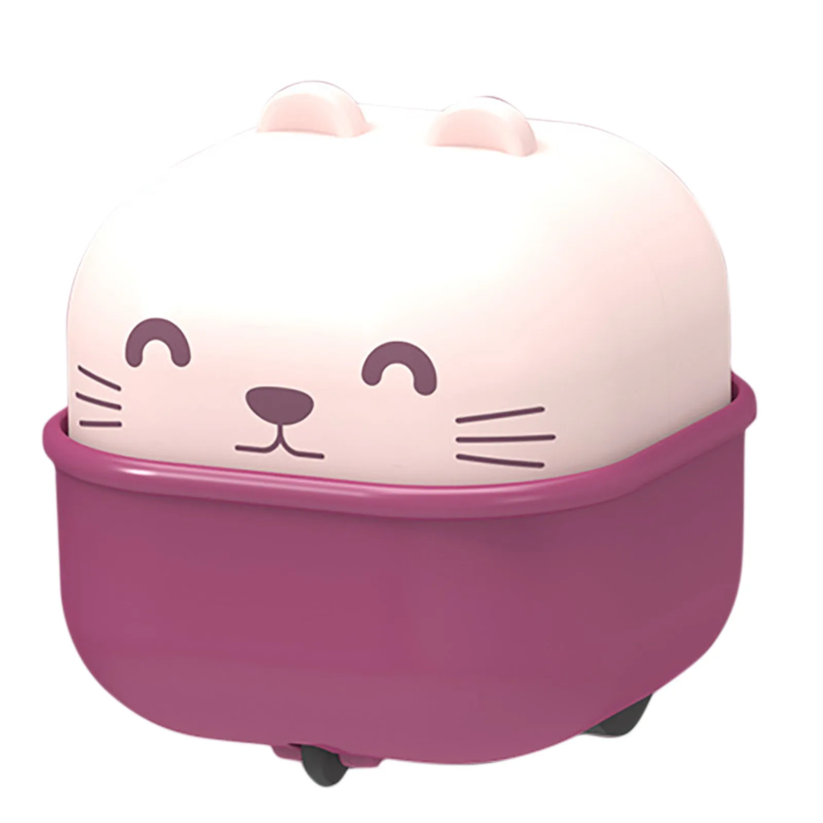 Kawaii Веселая кошка пресс Go игрушечные транспортные средства фрикционный