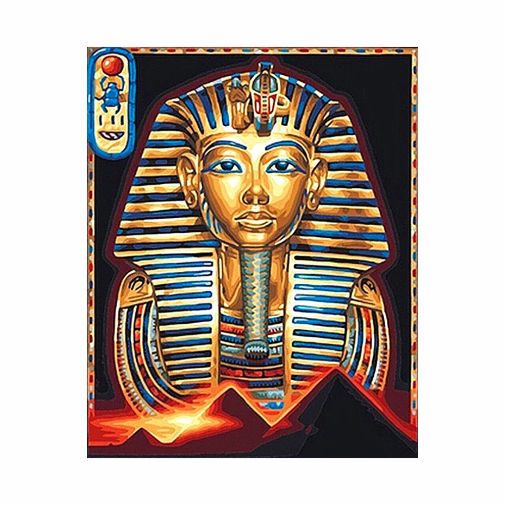 

5D DIY Egyptian Pharaoh Diamond Painting Square Round Rhinestone Hobby Crafts Mosaic Handmade Gift Cross Stitch Home Decoration
