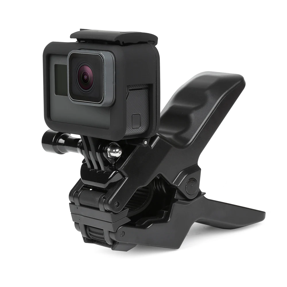 SHOOT 24cm Gooseneck Adjustment Jaws Flexible Clamp Mount for GoPro Hero 7 6 5 4 Session SJCAM SJ Xiaomi Yi 4K 4K+ Camera Tripod |